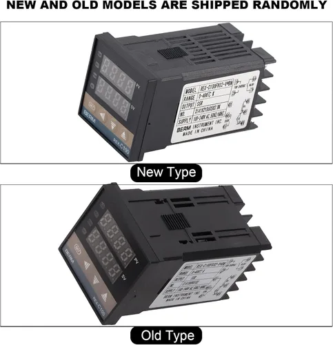 Vista 8 de Fafeicy 32-752 °F Digital LED PID controlador de temperatura Kit