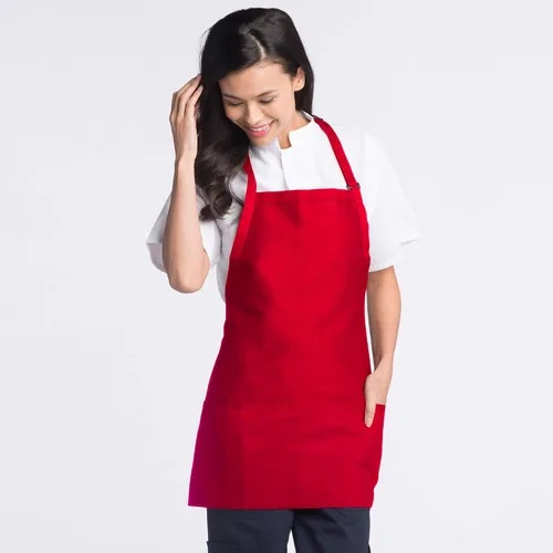 Vista 2 de Uncommon Threads Delantal unisex ajustable de 3 bolsillos para restaurante
