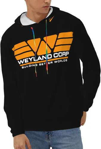 Vista 2 de GHBC Weyland Yutani Corp - Sudadera con capucha para hombre con bolsillo