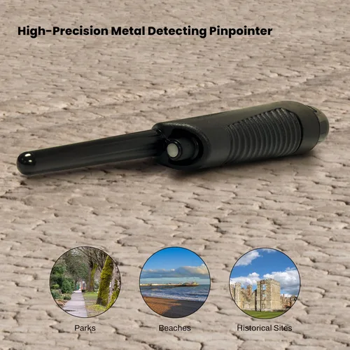 Vista 7 de Bounty Hunter Pinpointer para la detección de metales con señal de audio y vibración – Herramienta de precisión manual para una ubicación precisa