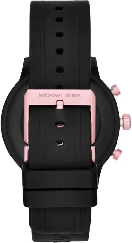 Vista 3 de Michael Kors Reloj digital para mujer con pantalla táctil con correa de silicona MKT5111