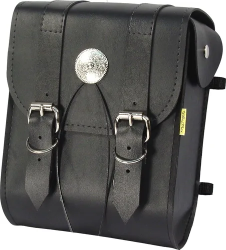 Vista 9 de Willie & Max - Bolsa de motocicleta, Serie Clásicos Americanos, Negro
