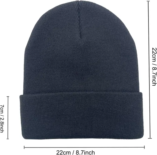 Vista 6 de CZEVIP Cute Beanies Warm Soft Winter Hat Matching Beanies Unisex