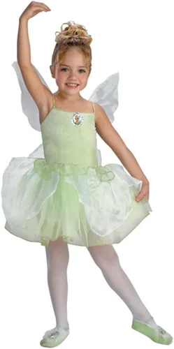 Vista 3 de Disguise Disney Tinkerbell Bailarina bebé Costume S Verde