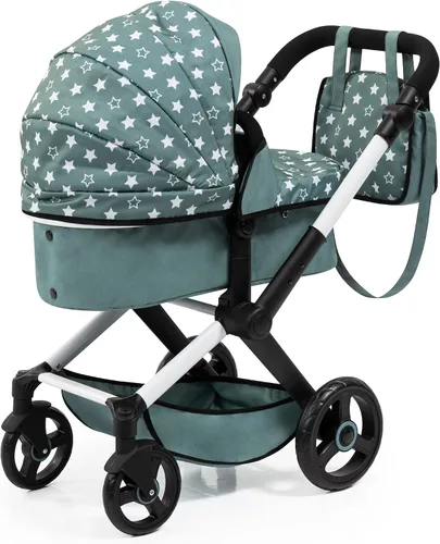 Vista 2 de Bayer Cochecito de muñeca Xeo - Cochecito de muñeca convertible 2 en 1
