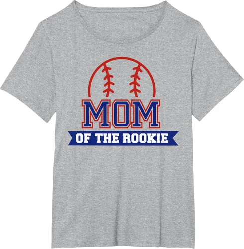 Vista 72 de Mom of Rookie - Camiseta de béisbol para primer cumpleaños, Blanco