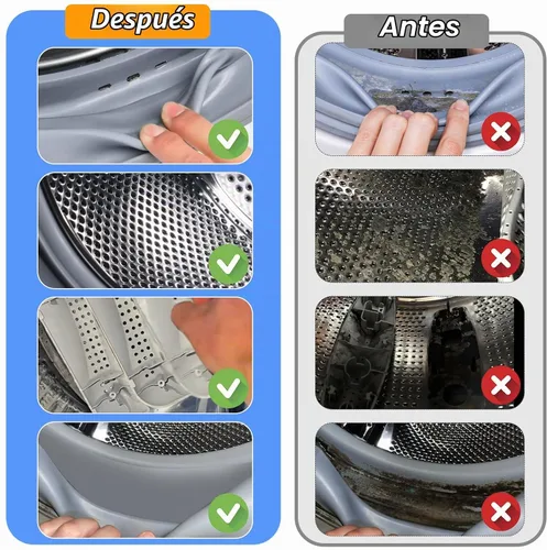 Vista 3 de Kit de limpiador de ventilación para secadora Palksky, herramienta de limpieza para secadora de 3 piezas - cepillo flexible de limpieza