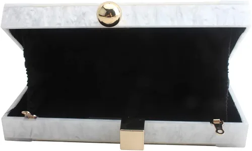 Vista 7 de LETODE Bolsos de mano de acrílico para mujer bolso de perspex