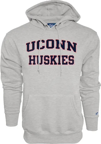 Vista 33 de Blue 84 Sudadera con capucha Alabama Crimson Tide Arched Grey para hombre