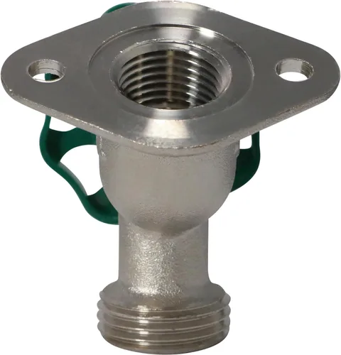 Vista 4 de XFITTING 1/2" hembra NPT x 3/4 GHT Sillcocks, GHT (manguera de jardín roscada) - latón 26-2-3 (1)