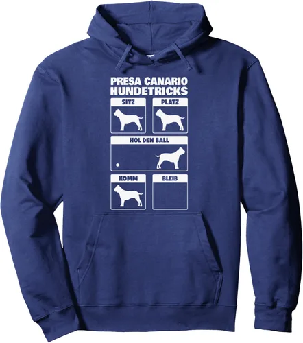 Vista 5 de Presa Canario Dog Tricks Dogo Canario - Sudadera con capucha, Negro