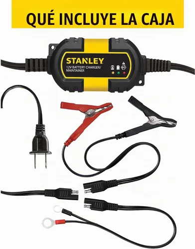 Vista 3 de Stanley Cargador de batería BM1S de 1 Amp para vehículos