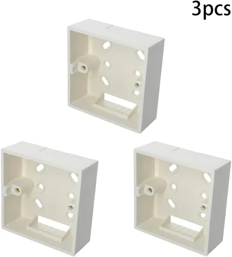 Vista 6 de Jutagoss Caja de cubierta de salida de seguridad para bebés Caja a prueba de salpicaduras Caja de protección de enchufe de interruptor de pared