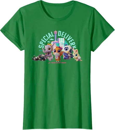 Vista 40 de Disney Camiseta de entrega especial Junior T.O.T.S, Negro, S