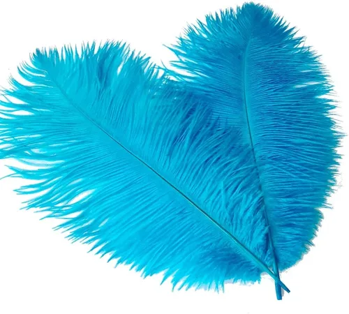 Vista 12 de Sowder - Plumas de avestruz artificiales de 15 a 20 cm para centros de mesa de boda, decoración del hogar, paquete de 10 piezas (Negro)
