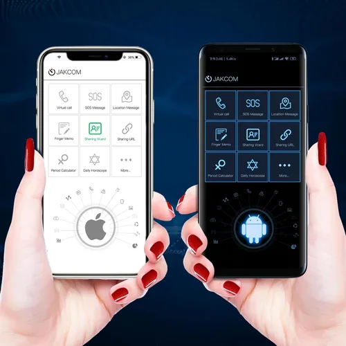 Vista 5 de N3 Smart Nail Chip - Nuevo dispositivo portátil de manicura de uñas incorporado 50 funciones NFC: contactos Pago Enlaces sociales Compartir y disco