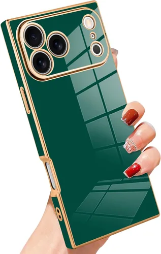 Vista 66 de SAKUULO - Funda magnética rectangular de lujo para iPhone 12 Pro Max, color negro