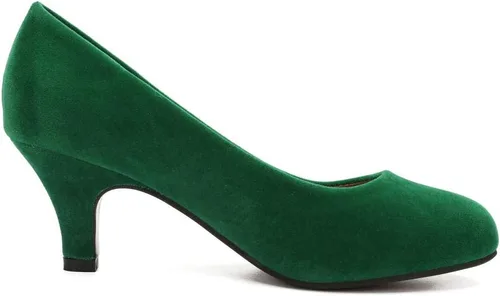 Vista 7 de Zapatos clásicos de tacón bajo con punta redonda para mujer