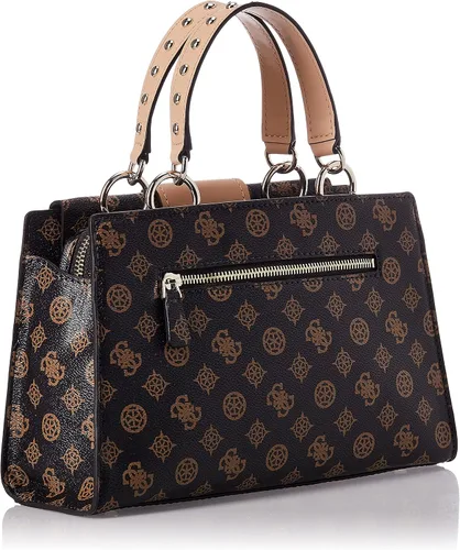 Vista 2 de Guess Bolso bandolera para mujer Greta Girlfriend Satchel - Mocha