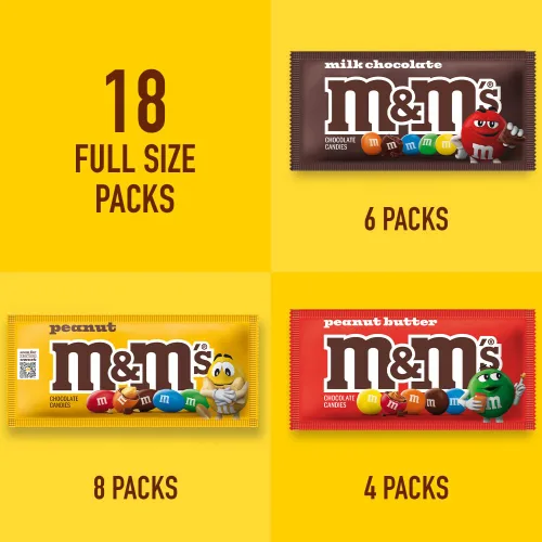 Vista 6 de Paquete de M&M's variados.