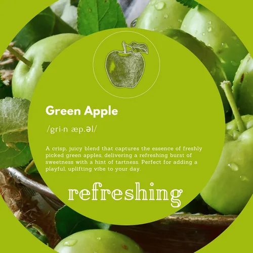 Vista 2 de Repuesto de jabón de manos espumoso con aceites esenciales, manzana verde, hidratante, totalmente natural, fabricado en Estados Unidos, 128 onzas