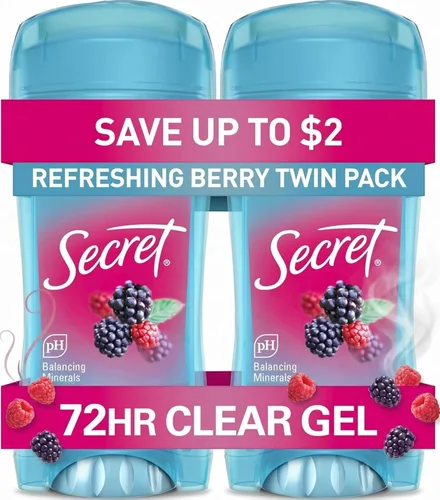Vista 13 de Secret Fresh Desodorante antitranspirante para mujer, protección transpirable contra el sudor y el olor durante 72 horas, frescura instantánea
