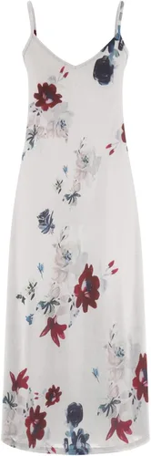 Vista 4 de Ceboyel Women Floral Spaghetti Strap Sundress Casual Summer Long Maxi Dress Vneck Sexy Boho Dresses Trendy Beach Clothes 2024