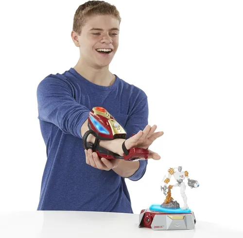 Vista 4 de Playmation Marvel Avengers Super Ultron Bot Villain Figura inteligente
