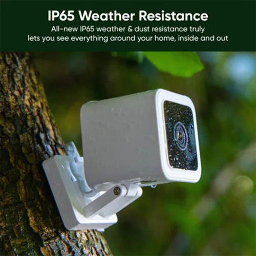 Vista 8 de WYZE Cam v3, Cámara de seguridad para el hogar 1080P HD WiFi con cable interior/exterior, monitor para mascotas/bebés, visión nocturna a