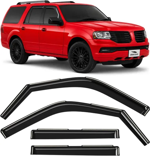 Vista 51 de Voron Glass in-Channel Rain Guards for Chevy Equinox 2018-2024 Para Equinox 18-24