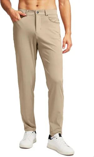 Vista 8 de G Gradual - Pantalones de golf elásticos para hombre con 6 bolsillos, ajustados, pantalones de vestir para hombre, para viajes, casuales, de trabajo
