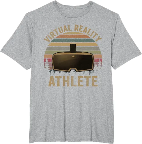 Vista 14 de Virtual Reality Athlete for VR Gamers Camiseta Asphalt Grey