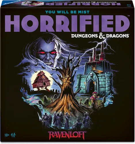 Vista 7 de Ravensburger Horrified: Dungeons & Dragons Ravenloft Strategy Game