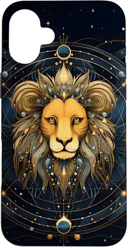 Vista 23 de Leo Zodiac Sign Lion Horoscope Constellation Case for iPhone 17