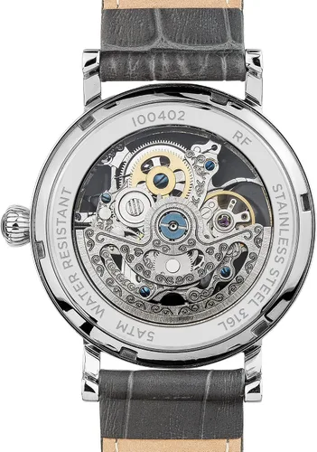 Vista 3 de Ingersoll I00402 - Reloj analógico para hombre, color gris, gris, Reloj automático