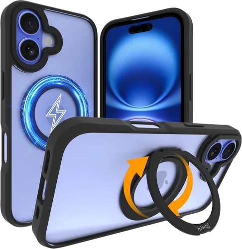 Vista 262 de Scooch para MagCase Compatible con iPhone 12 Mini Incluyendo MagRing 2.0, Soporte para Teléfono Compatible con MagSafe y Pata de Soporte