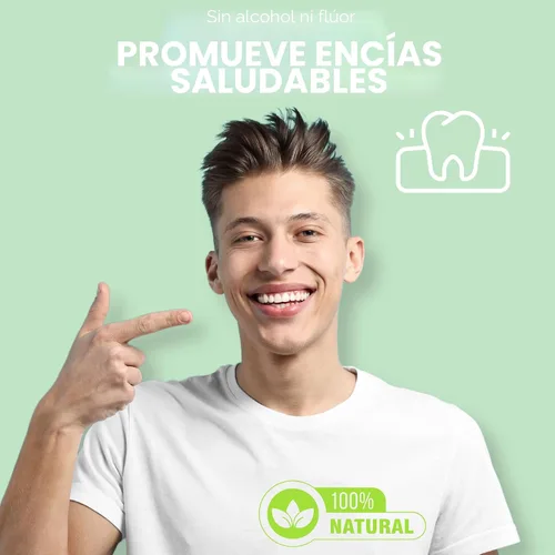 Vista 2 de Elementa Silver - Enjuague bucal para adultos 20 fl oz. - Wintermint
