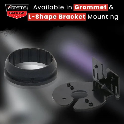 Vista 8 de Abrams. Faros escamoteables LED, Blanco/Blanco