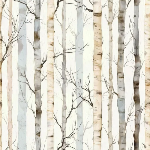 Vista 9 de Papel Tapiz de Bosque Vintage Despegar y Pegar Removible Naturaleza Botánico Árbol Río 17.7" x 118.11" Papel de Pared Acuarela Autoadhesivo Papel