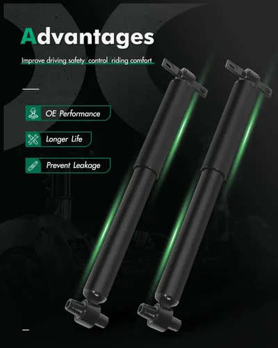 Vista 2 de SCITOO - Amortiguador trasero para Honda se adapta a 2009 2010 2011 2012 2013 2014 2015 para Honda Pilot Shocks 37339 Struts - Juego de 2 piezas