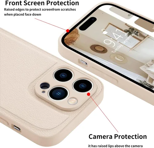 Vista 4 de Compatible con iPhone 7 Plus/8 Plus Funda de cuero para teléfono para mujeres, funda de lujo sólida de moda, funda delgada anti-choque de diseño