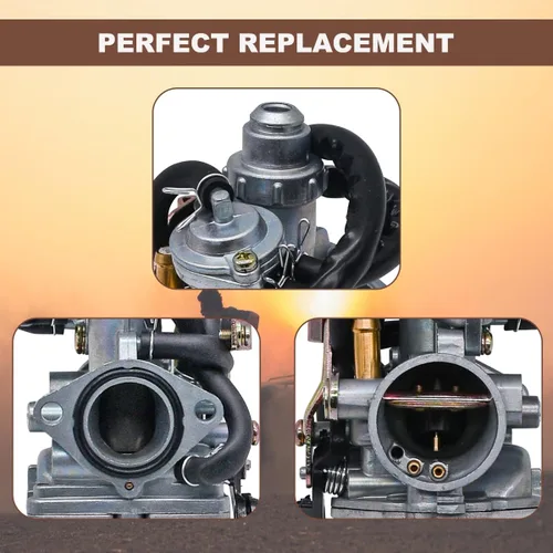 Vista 5 de Carburador Recon 250 apto para Honda TRX 250 Recon250 TRX250TM TRX250TE ATV Carb con filtro de aire y llave de combustible
