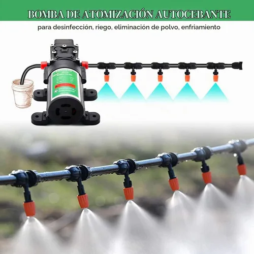 Vista 4 de LONGRUN Bomba de agua de 12 V con interruptor de presión ajustable, bomba de agua dulce autocebante de 0.8 GPM 65PSI para RV, cámper, barco marino