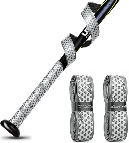 Vista 7 de CHAMPKEY PRO - Cintas de agarre de bate de 40 pulgadas, paquete de 2 cintas de bate de rendimiento para todo tipo de clima, cintas de agarre