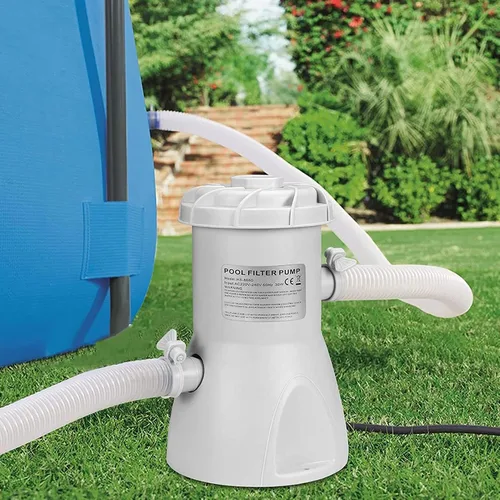 Vista 5 de Bomba de filtro de piscina 30W 800GAL Bomba de filtro de cartucho de filtro de bajo ruido para piscinas, bombas de piscina para piscinas terrestres