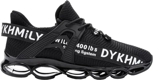 Vista 7 de DYKHMILY Zapatos de punta de acero para mujer, ligeros, acolchados, antideslizantes, transpirables, indestructibles, zapatos de trabajo, zapatos