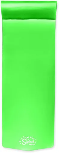 Vista 15 de TRC Recreation Foam Swimming Pool Float, Floating Water Lounger, Splash 1.25” Blanco