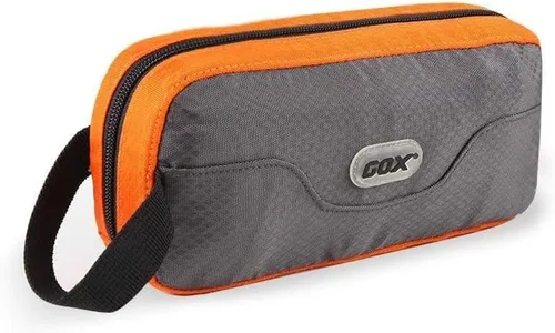 Vista 12 de GOX Neceser de viaje Dopp Kit caso para hombres multifunción bolsa organizadora de embalaje Negro/Gris