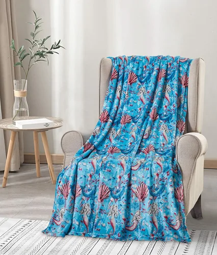 Vista 8 de Shark Baby - Manta extra suave (50 x 60 pulgadas), tiburones azules y grises