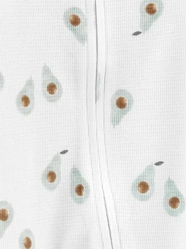 Vista 4 de Simple Joys by Carter's Baby 2-Way Zip Thermal Footed Sleep and Play, Pack of 2